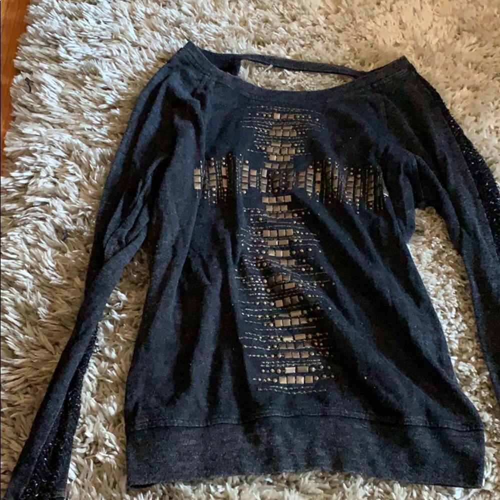 Sparkly cross top